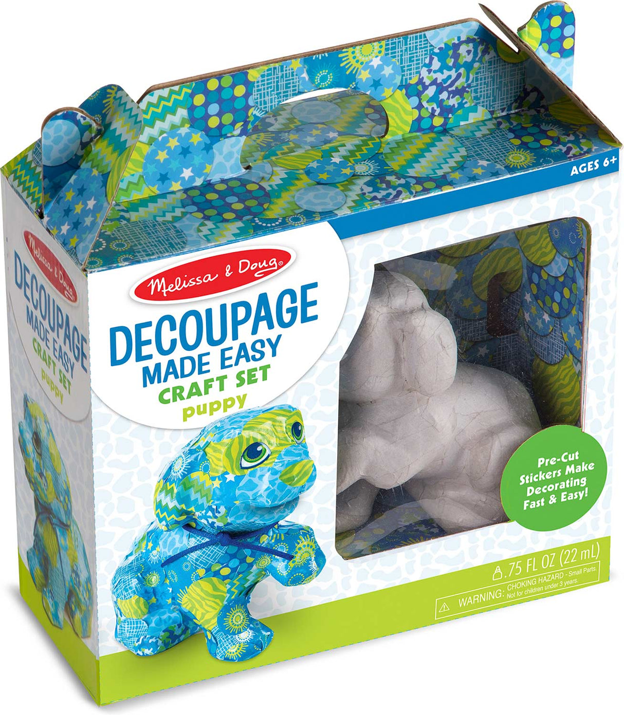 Decoupage Made Easy Craft Set - Puppy