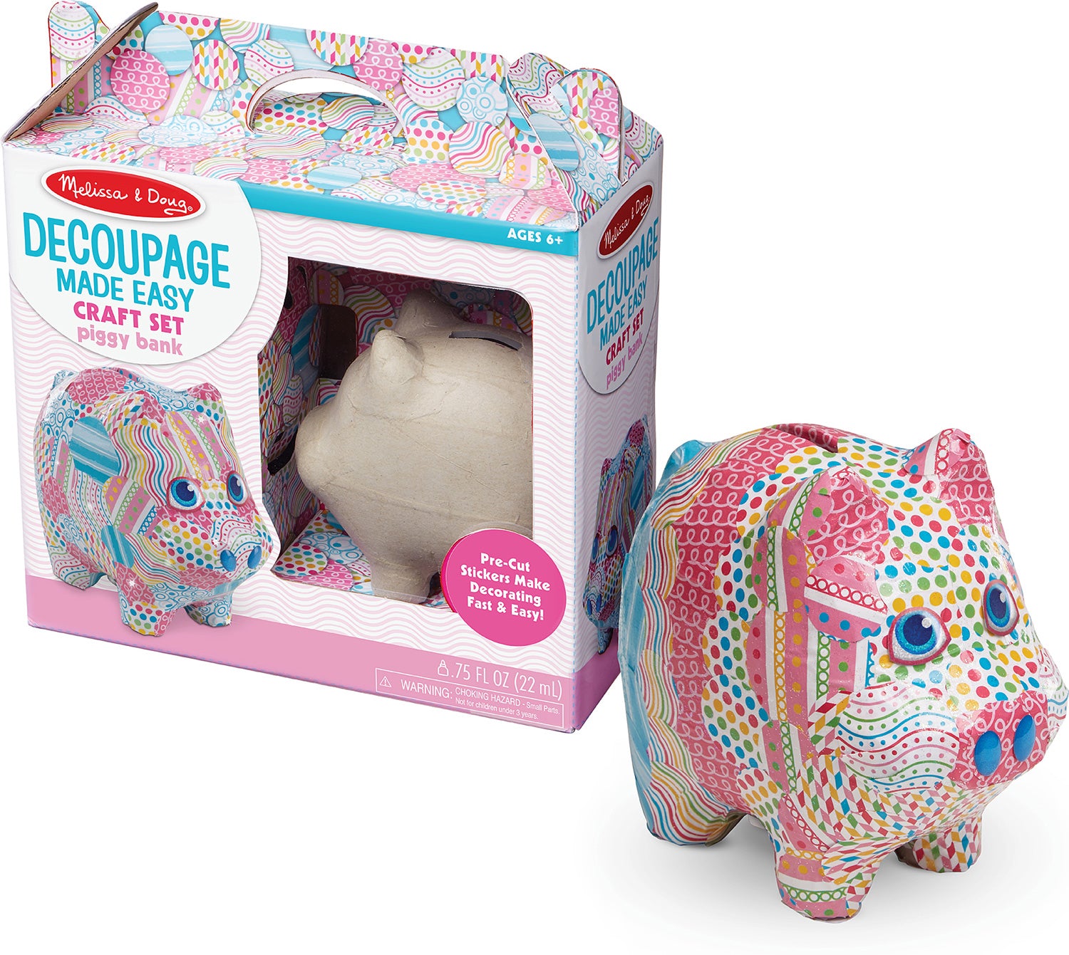 Decoupage Made Easy - Piggy Bank
