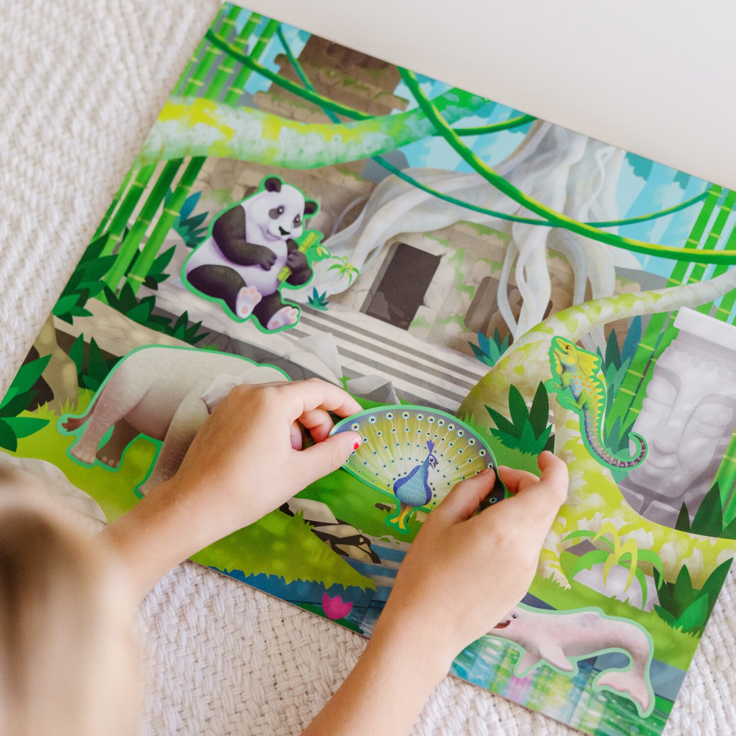 Reusable Sticker Pad - Jungle & Savanna