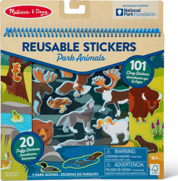 MULTI-PARK Restickable Stickers