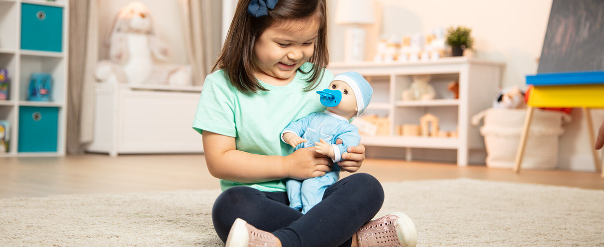 Mine to Love Jordan 12-Inch Baby Doll