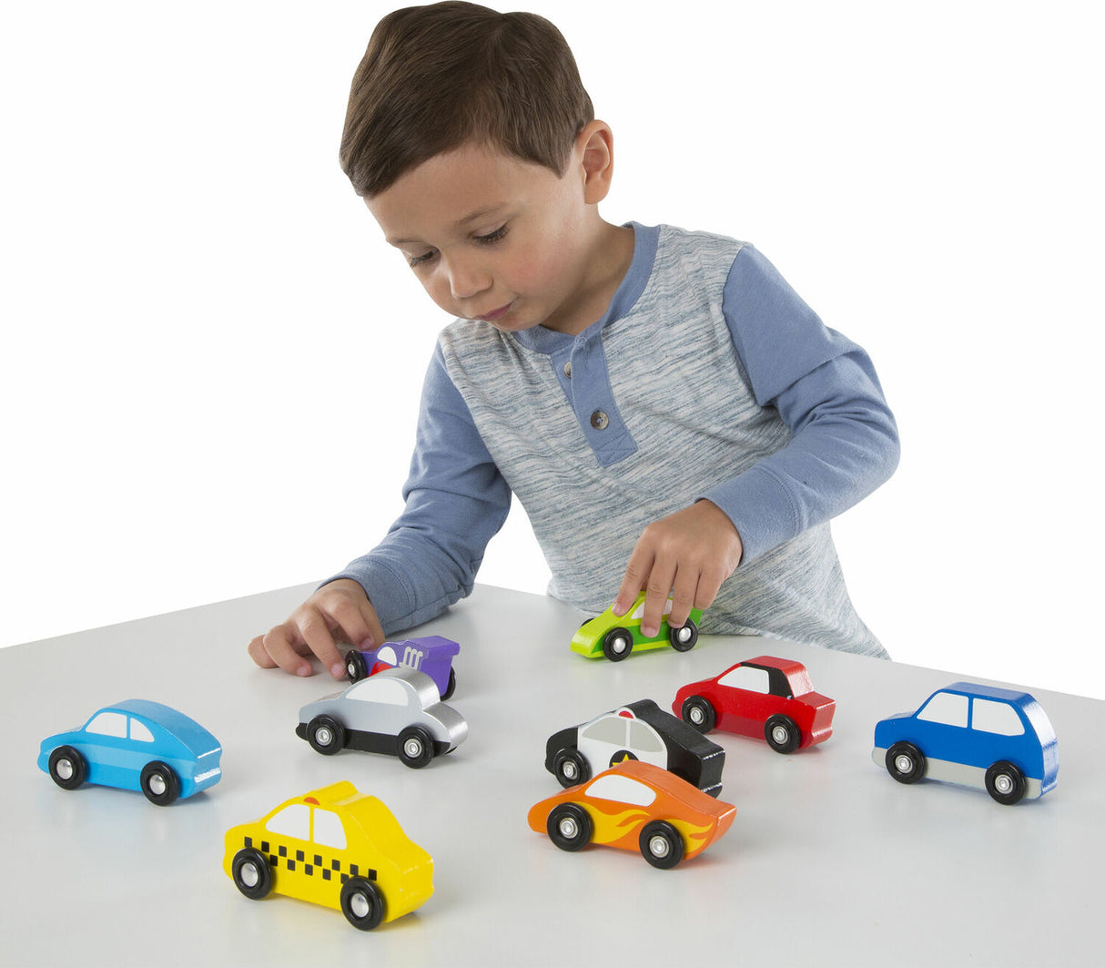Wooden Car Set