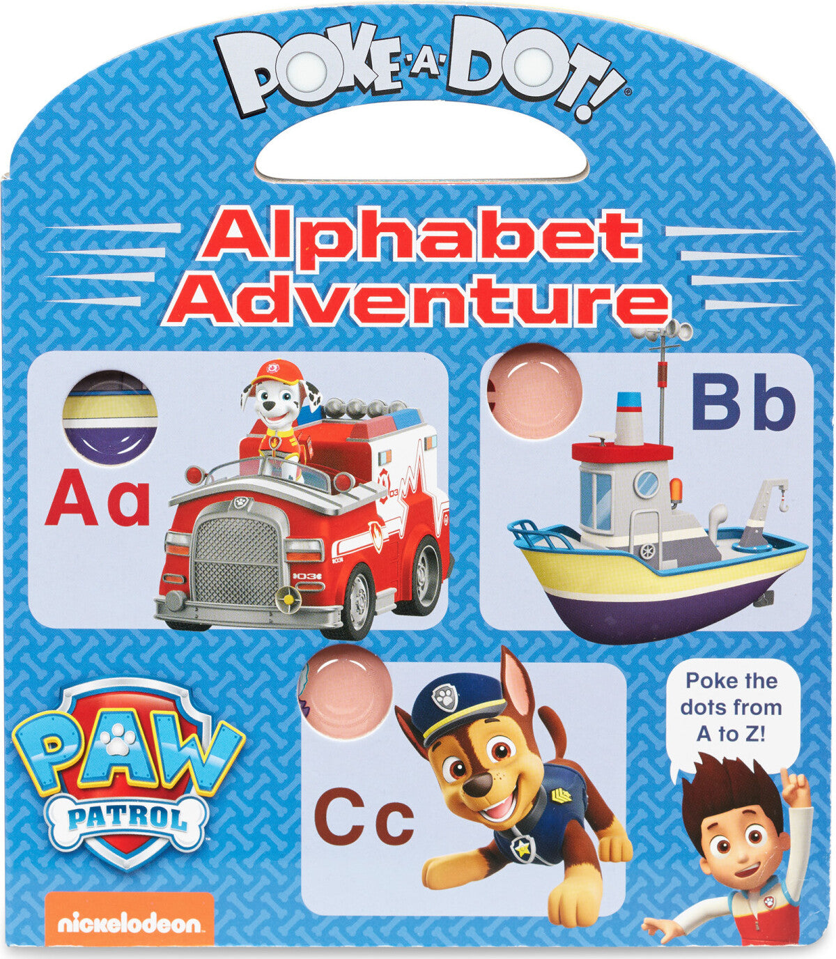 Paw Patrol Poke-A-Dot - Alphabet Adventure