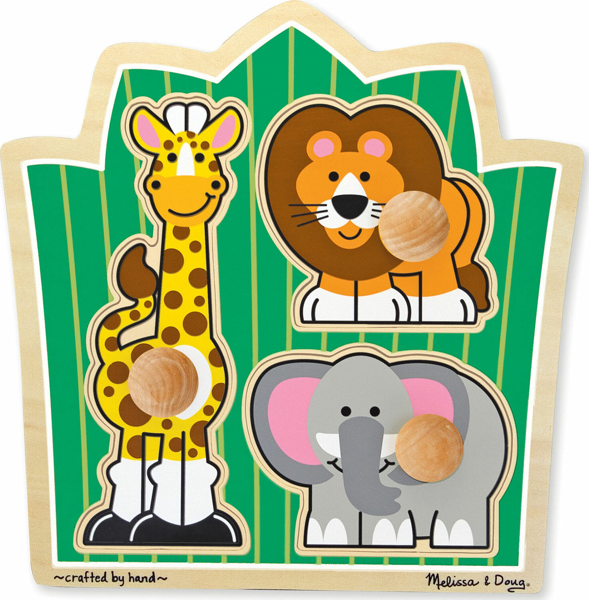 Jungle Friends Safari Jumbo Knob Puzzle