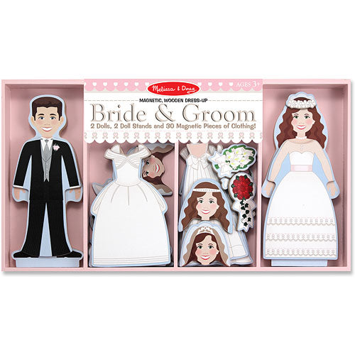 Bride & Groom Magnetic Dress Up