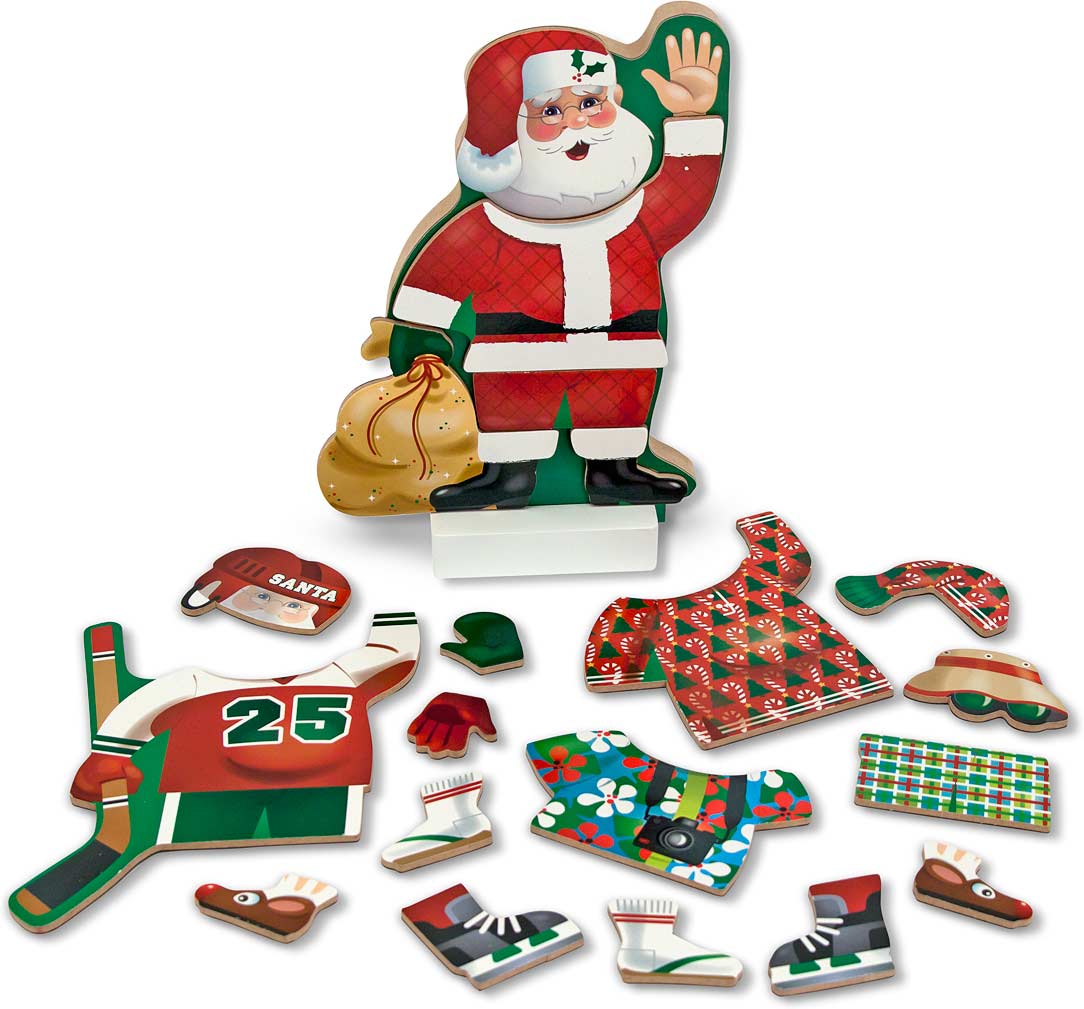 Santa Magnetic Dress-Up