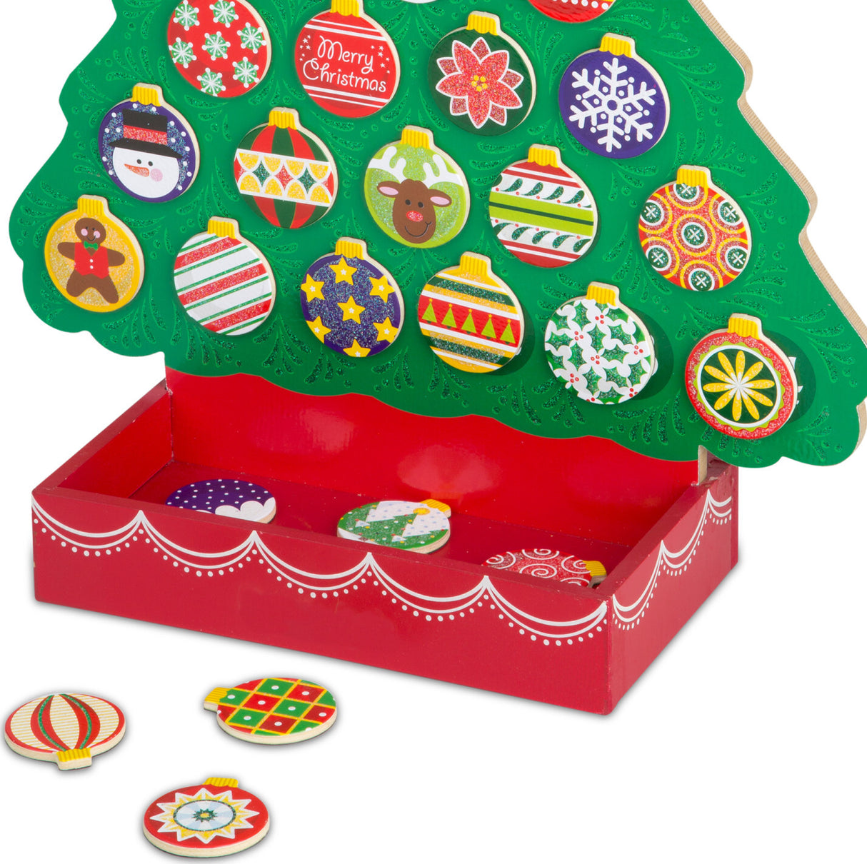 Countdown to Christmas - Wooden Advent Calendar