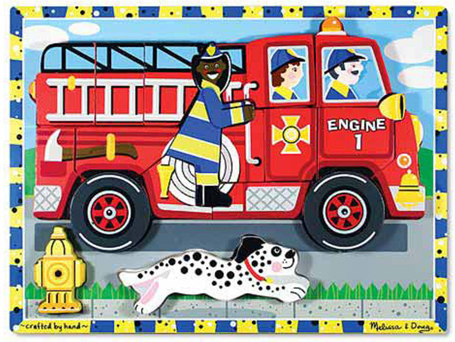 fire truck chunky puzzle