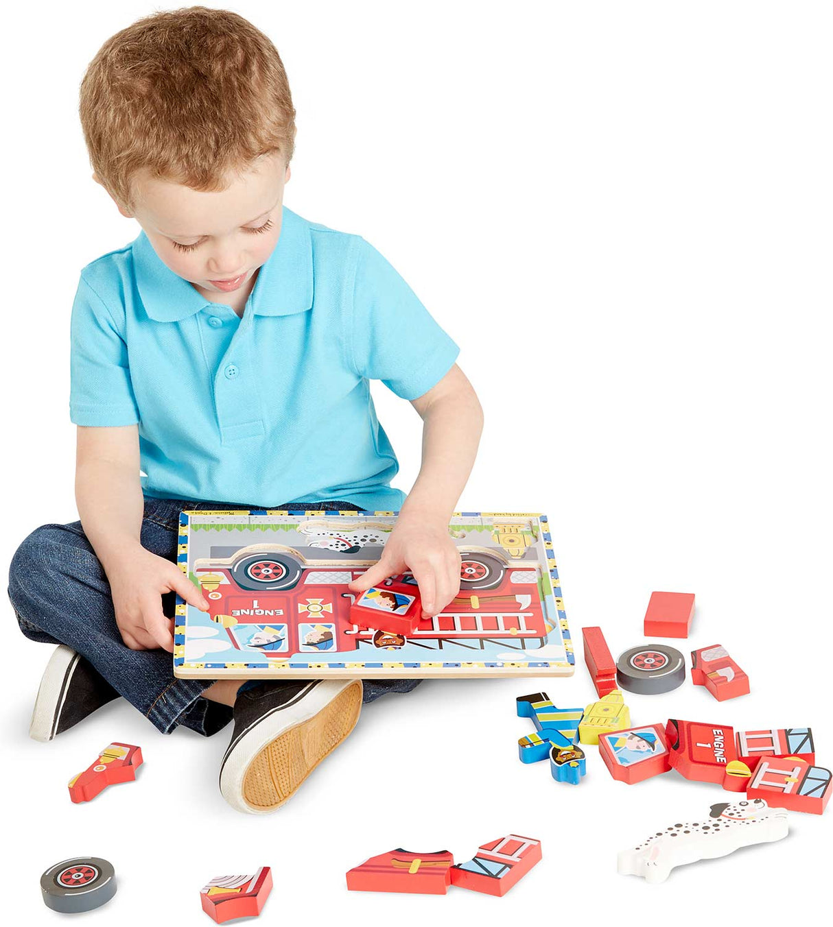 fire truck chunky puzzle