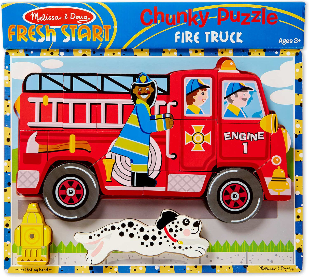 fire truck chunky puzzle