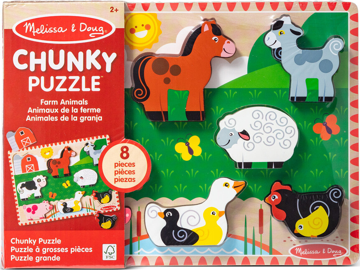 Chunky Puzzle Farm Animal