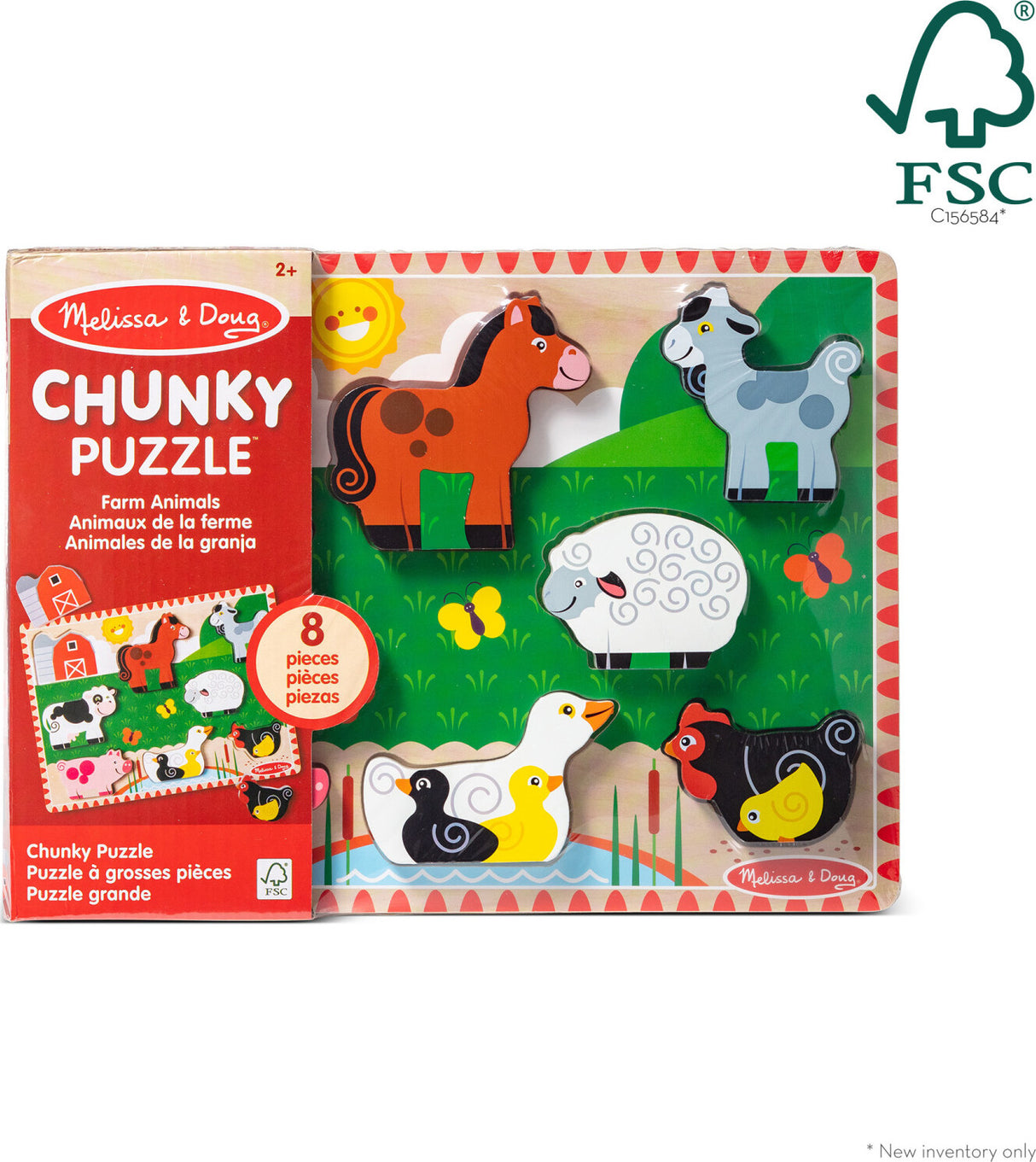 Chunky Puzzle Farm Animal