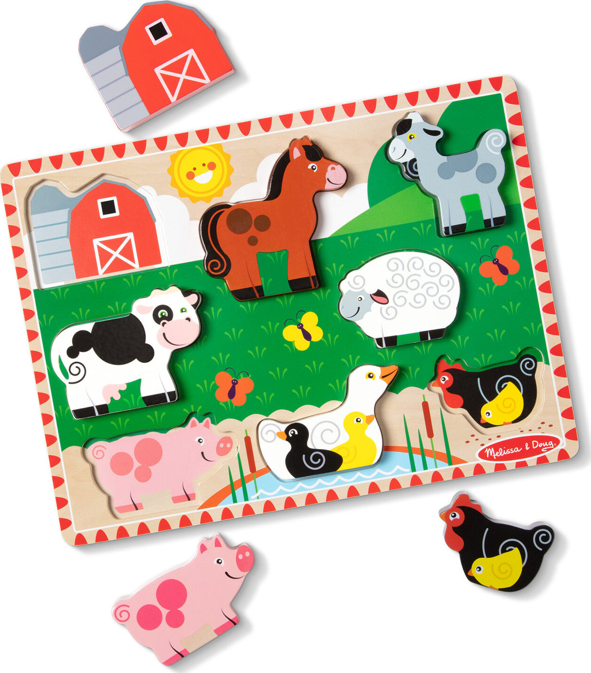 Chunky Puzzle Farm Animal