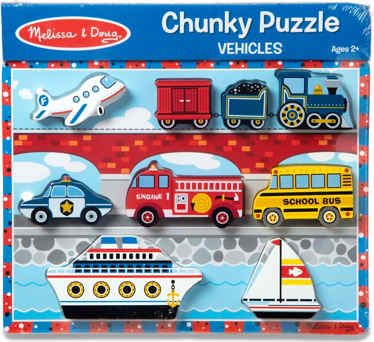 Vehicles Chunky Puzzle