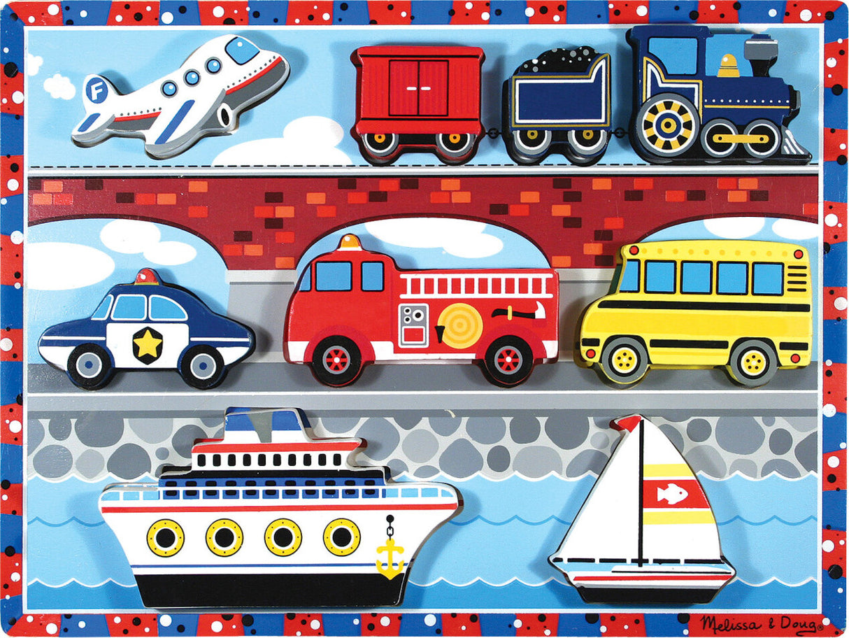 Vehicles Chunky Puzzle