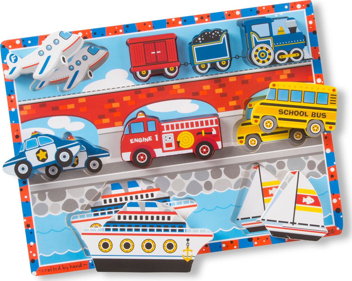 Vehicles Chunky Puzzle