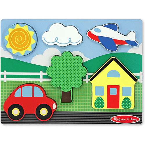 Yellow House Chunky Puzzle