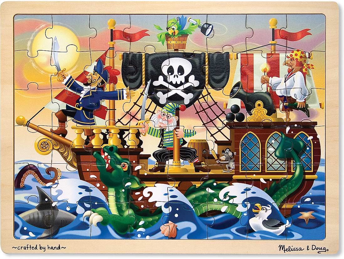 Pirate Adventure Puzzle 48 pc