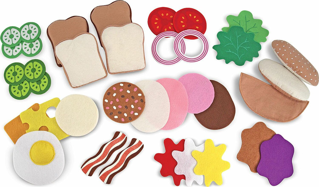 Felt Food Sandwich Set