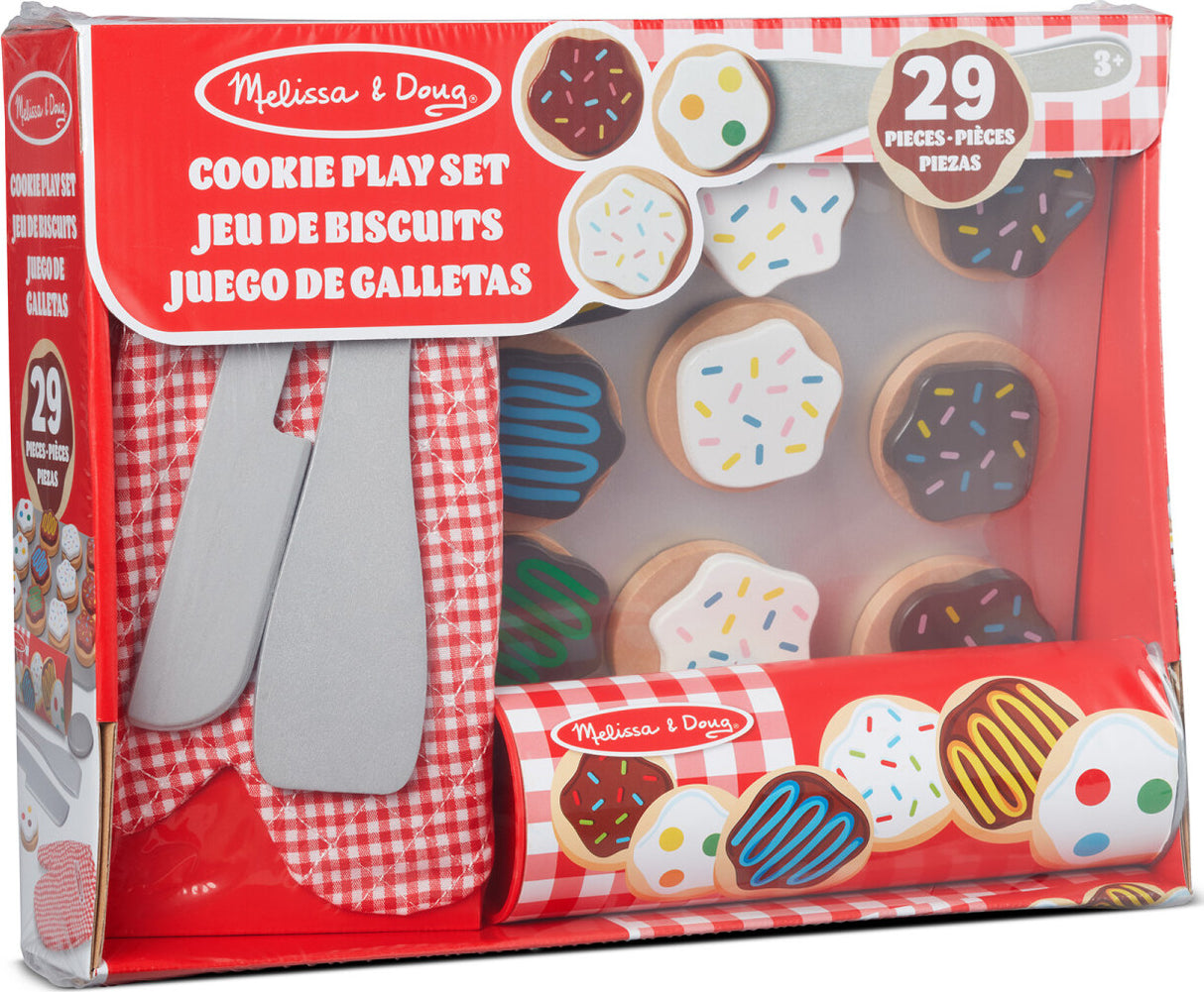 Slice and Bake Cookie Set Wooden