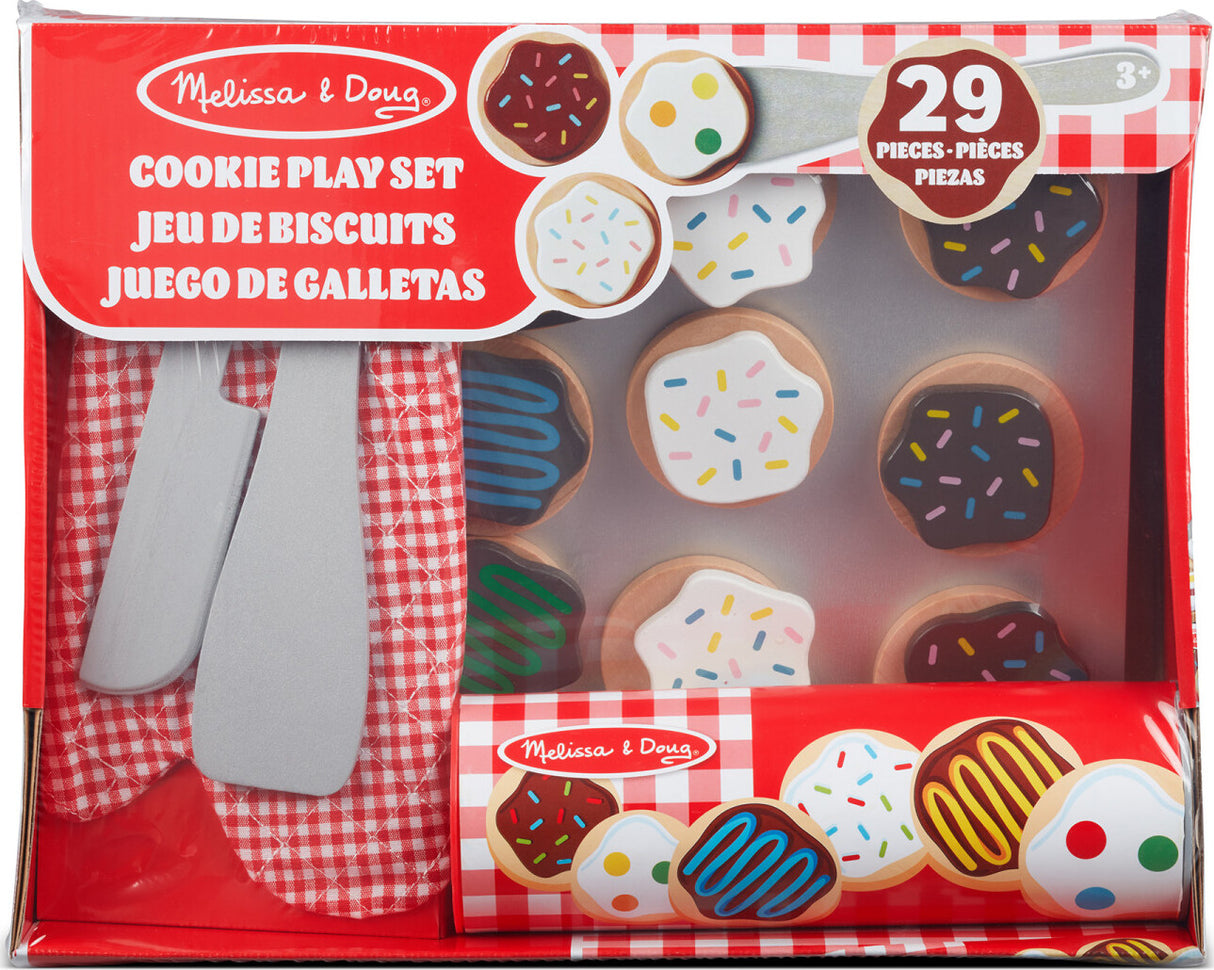 Slice and Bake Cookie Set Wooden