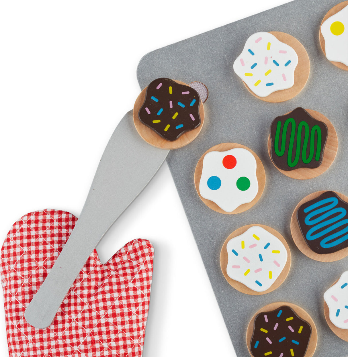 Slice and Bake Cookie Set Wooden