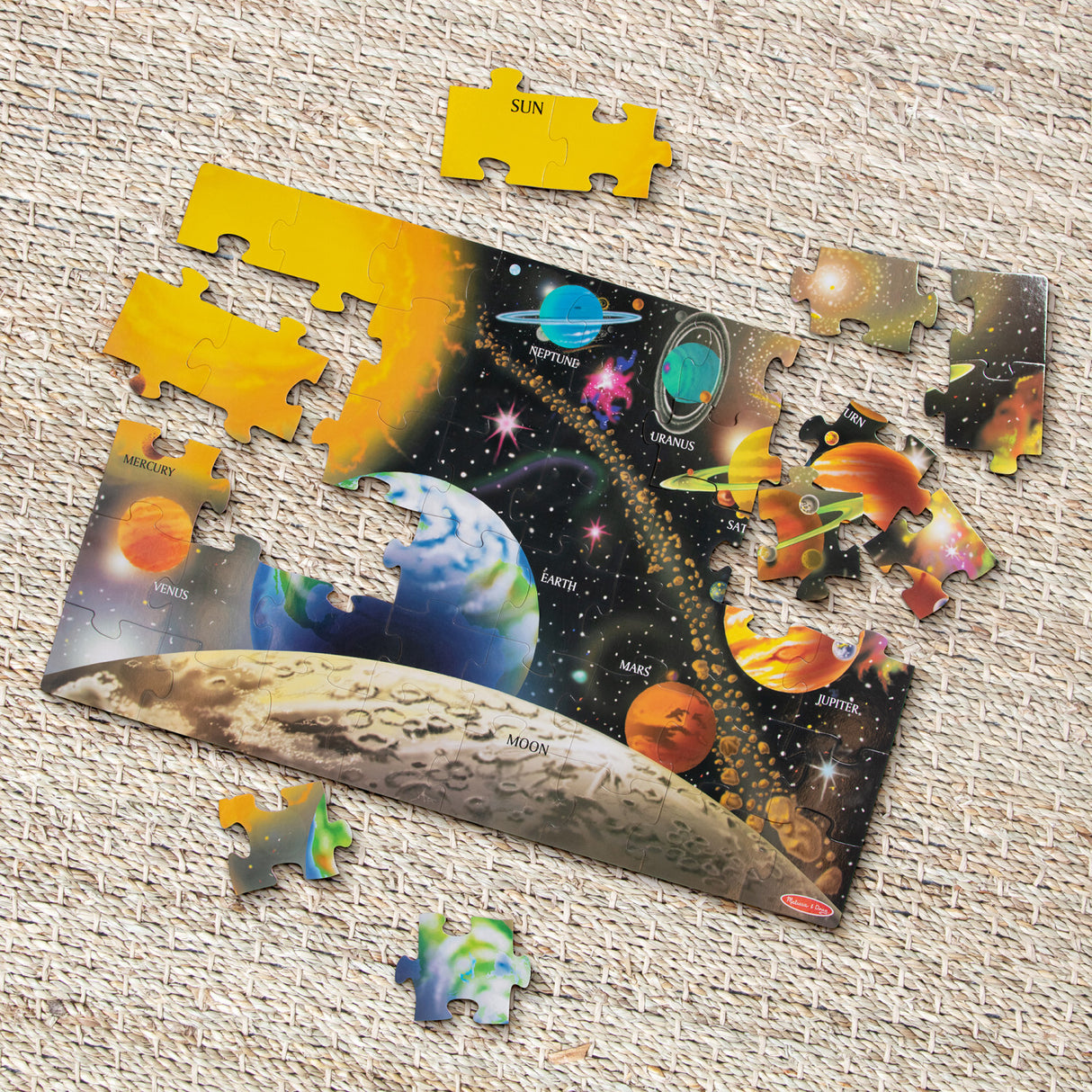 Floor Puzzle Solar System