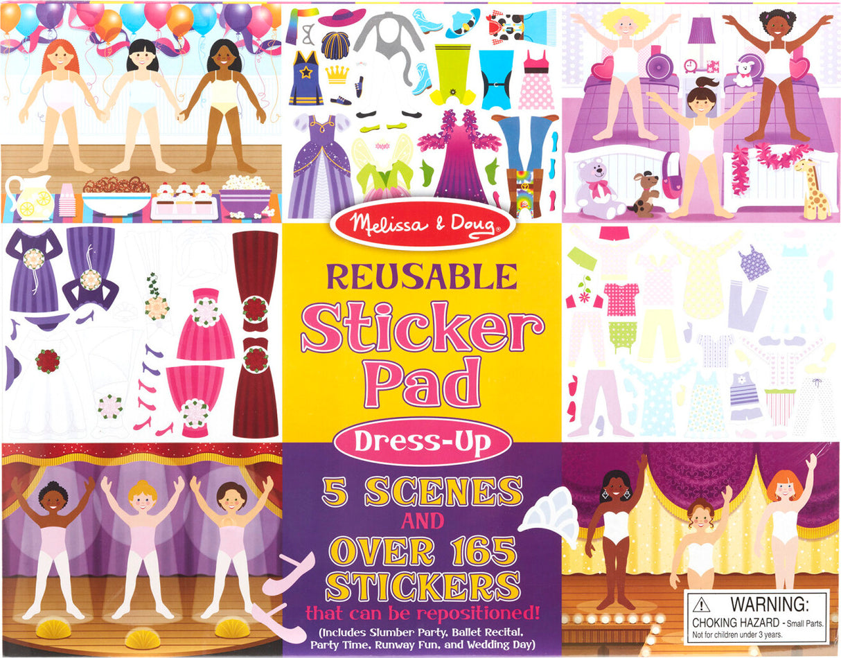 Reusable Sticker Pad Dress-Up