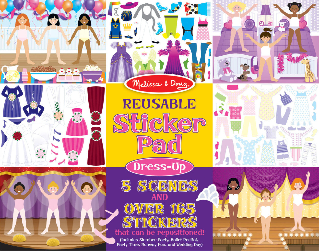 Reusable Sticker Pad Dress-Up