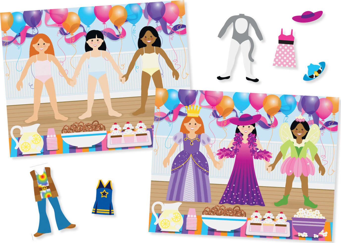 Reusable Sticker Pad Dress-Up