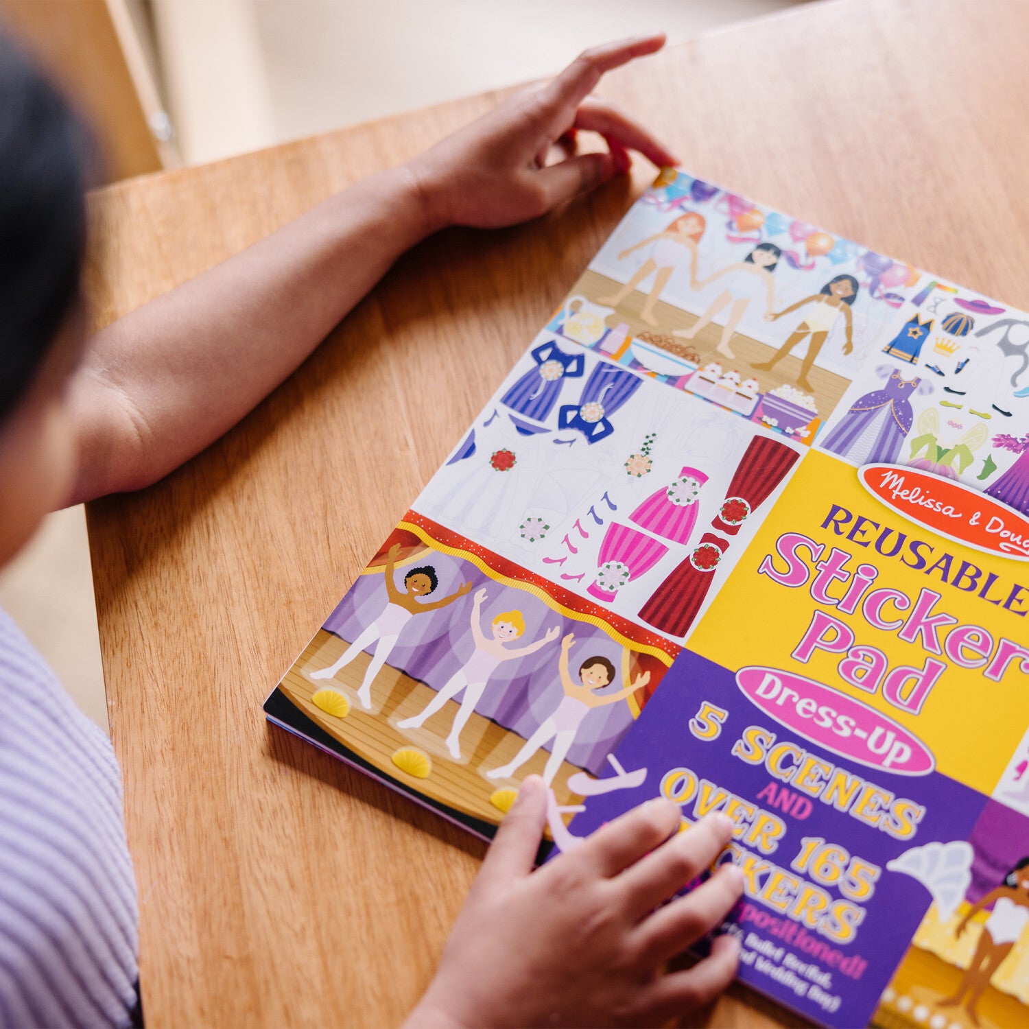 Reusable Sticker Pad Dress-Up