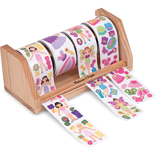 Dress-Up Sticker Rolls Princess and Fairy