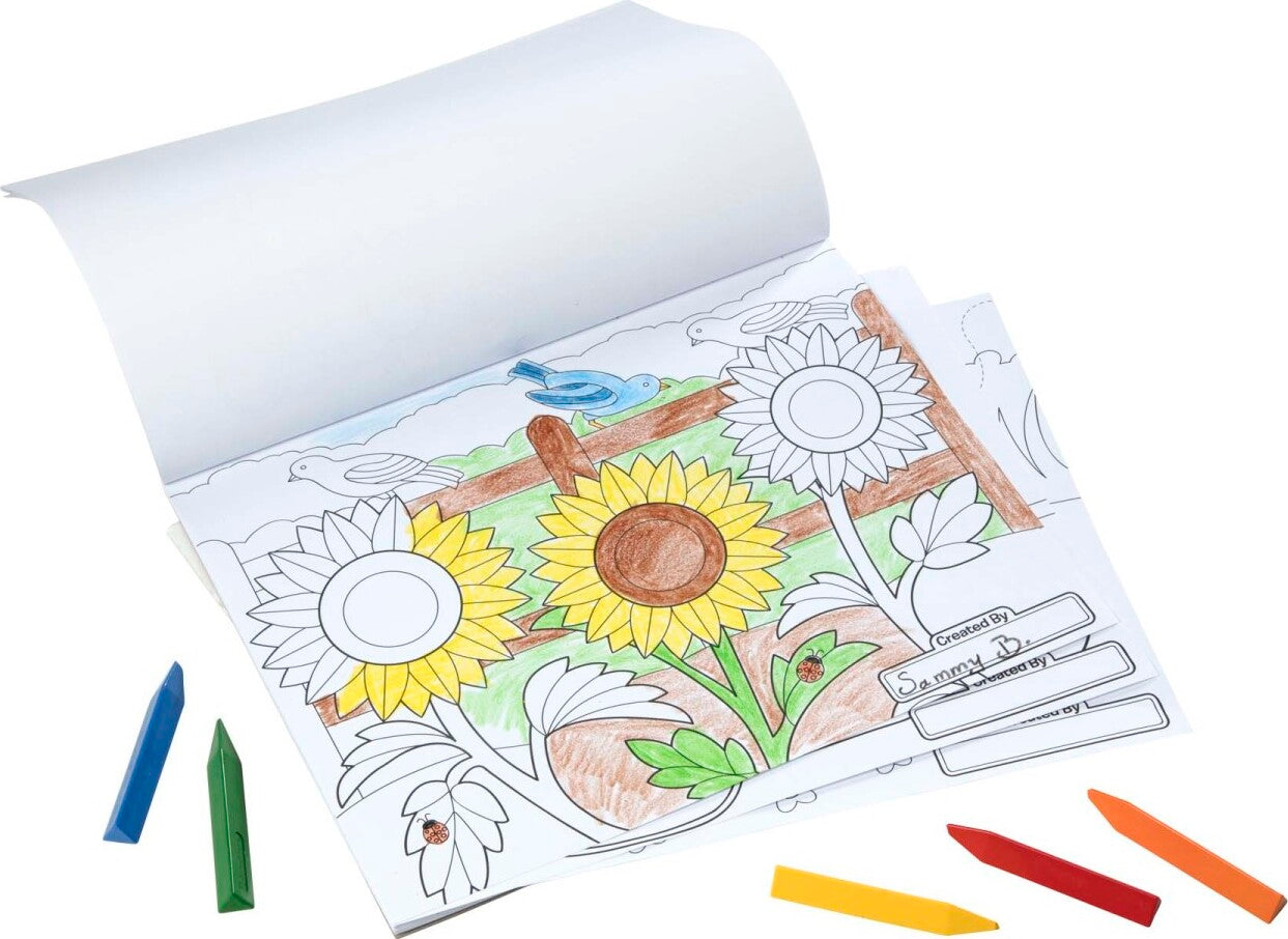 Jumbo Coloring Pad Pink