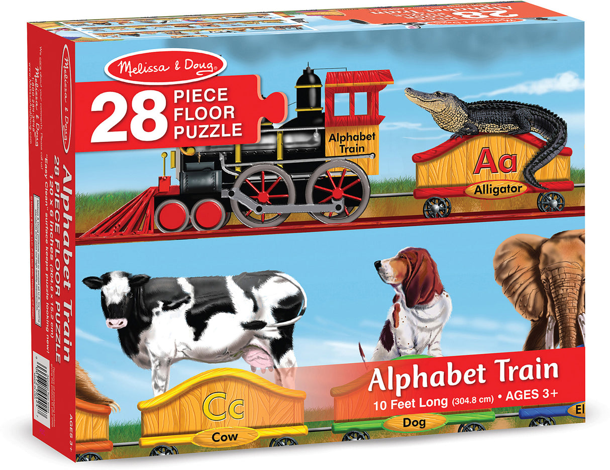 Alphabet Train Floor Puzzle 28pc
