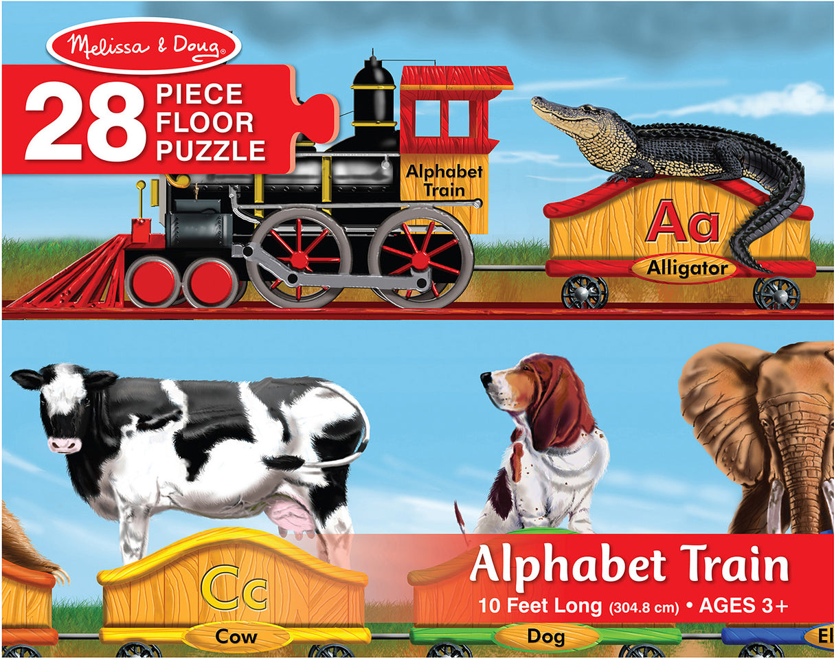 Alphabet Train Floor Puzzle 28pc