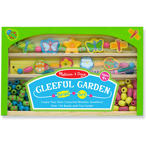 Gleeful Garden Wooden Bead Set