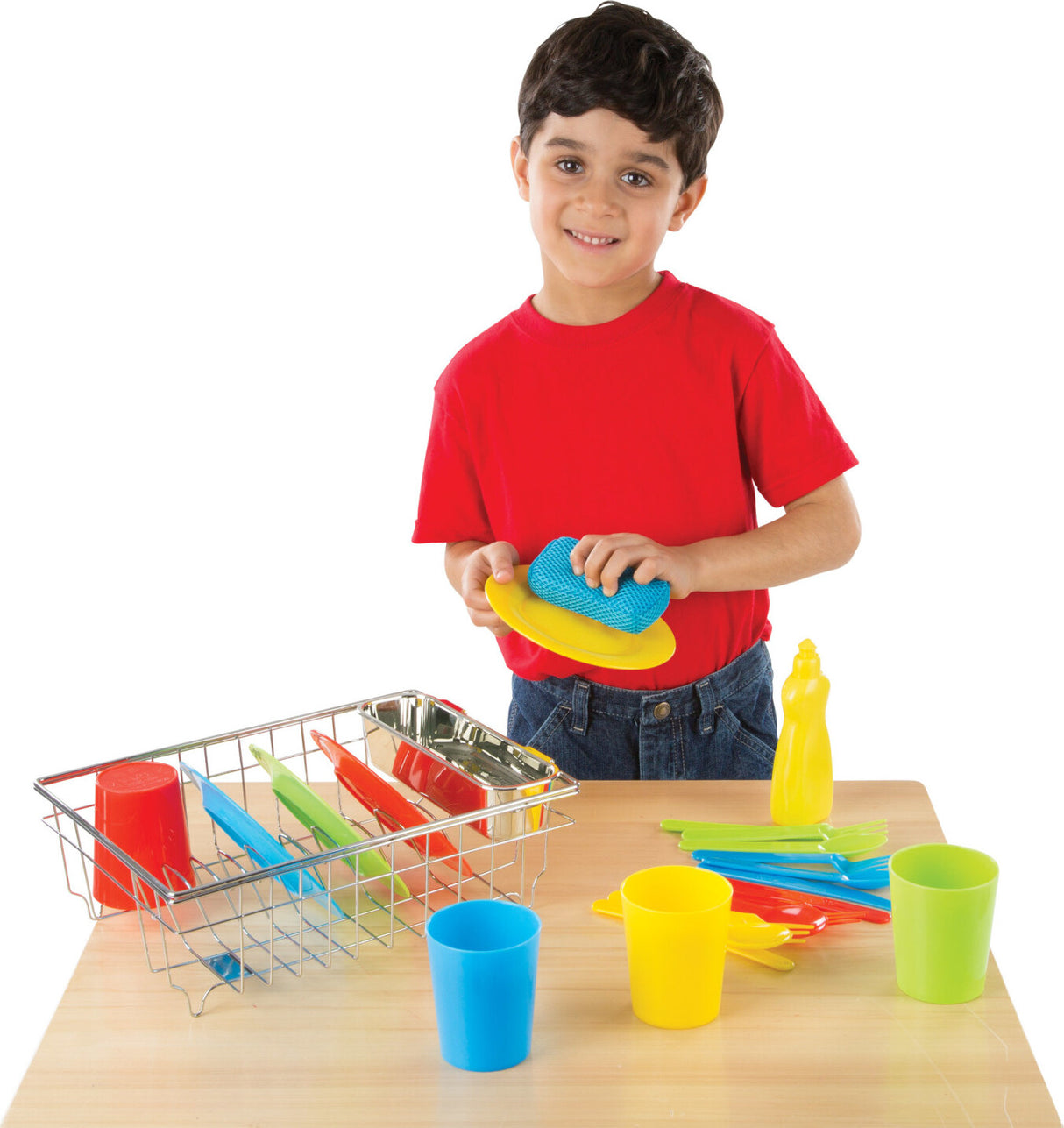 Lets Play House Wash n Dry Dish Set