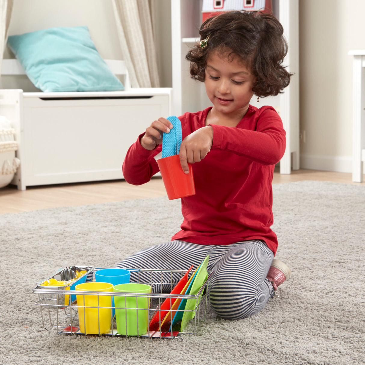 Lets Play House Wash n Dry Dish Set