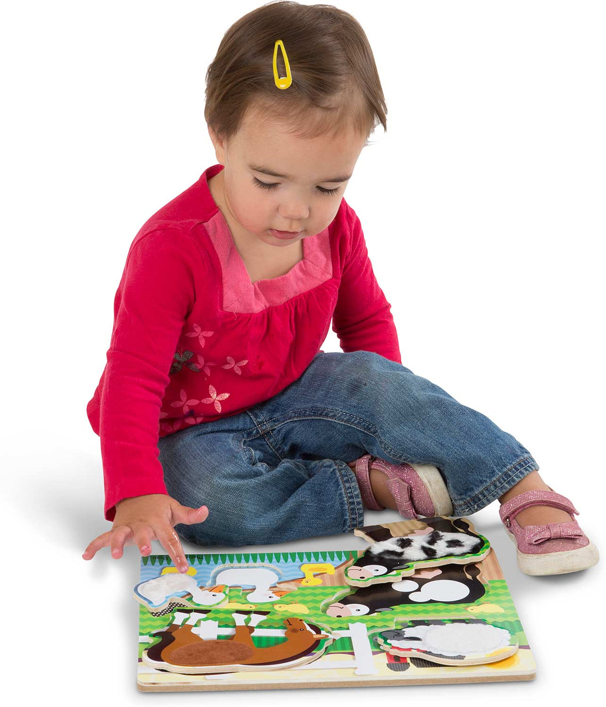 Farm Animals Touch and Feel Puzzle
