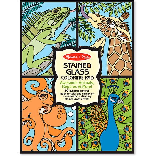 Stained Glass Pad Animals Reptiles & More