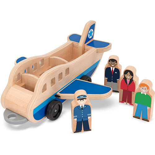 Whittle World Plane and Luggage Carrier Set