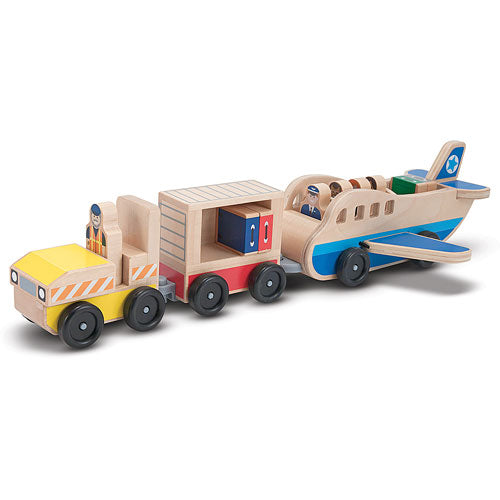 Whittle World Plane and Luggage Carrier Set