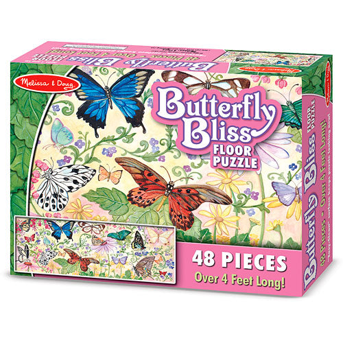 Butterfly Bliss Floor Puzzle (48 pc)