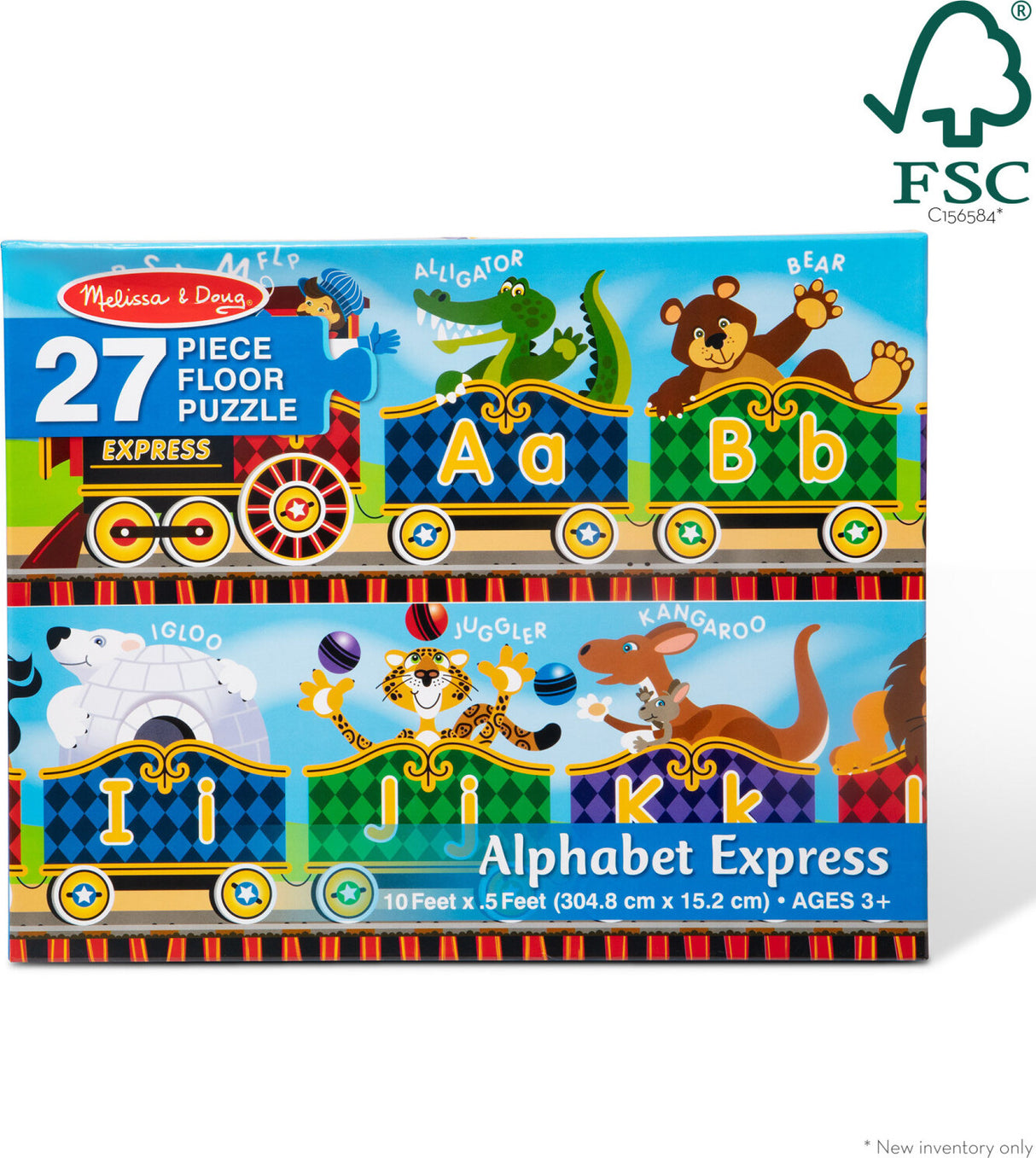 alphabet express floor puzzle