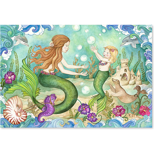 Mermaid Playground Floor Puzzle (48 pc)