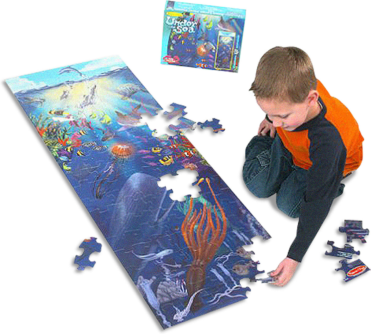 Under the Sea Floor Puzzle 100pc