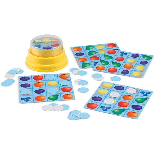 Press & Spin Game: Picture Bingo