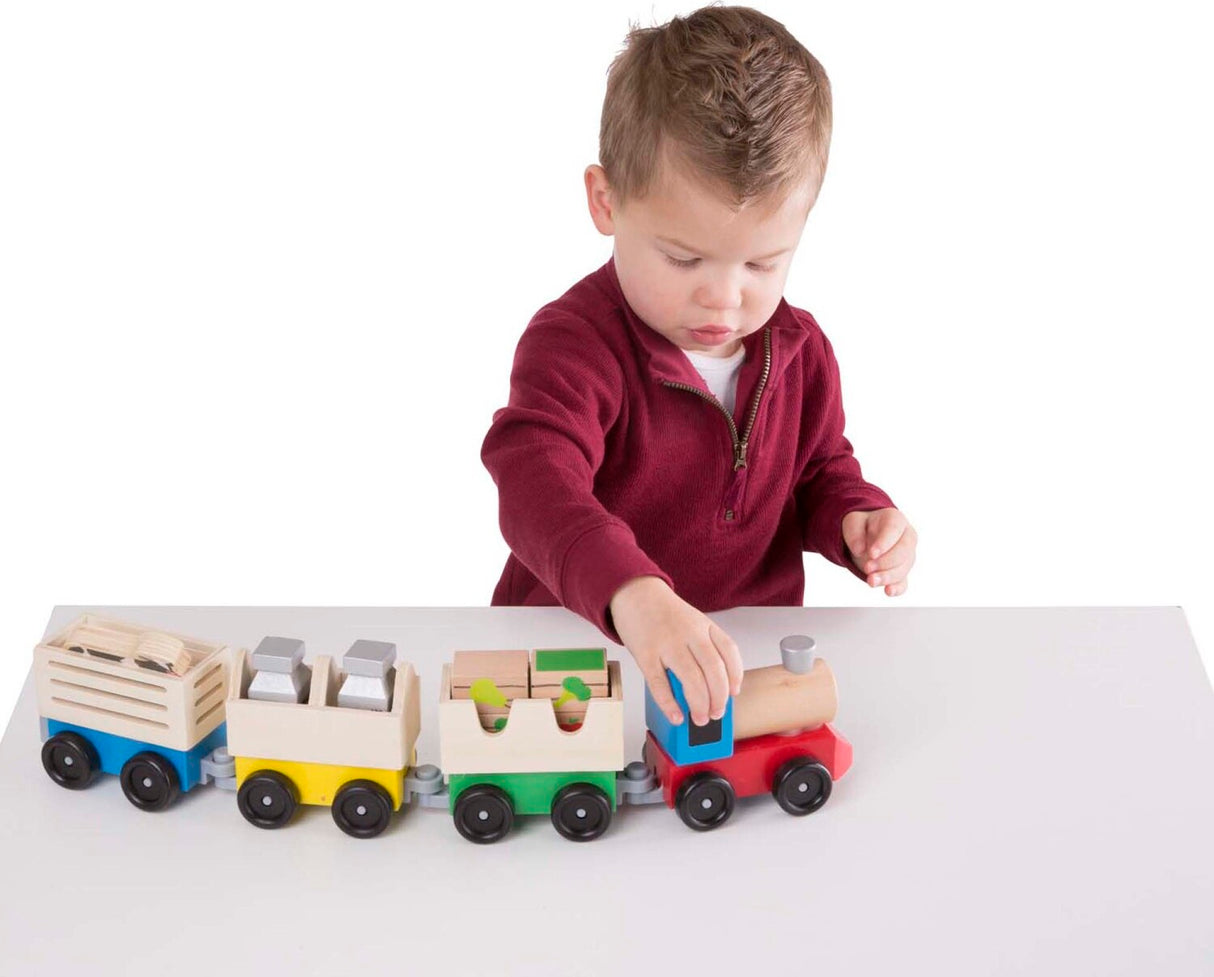 Wooden Farm Train