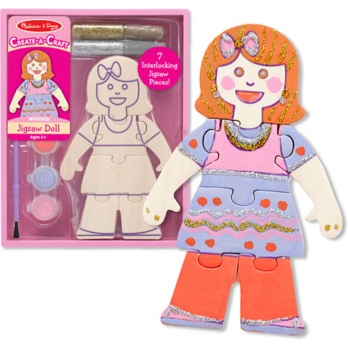 Create A Craft Jigsaw Doll