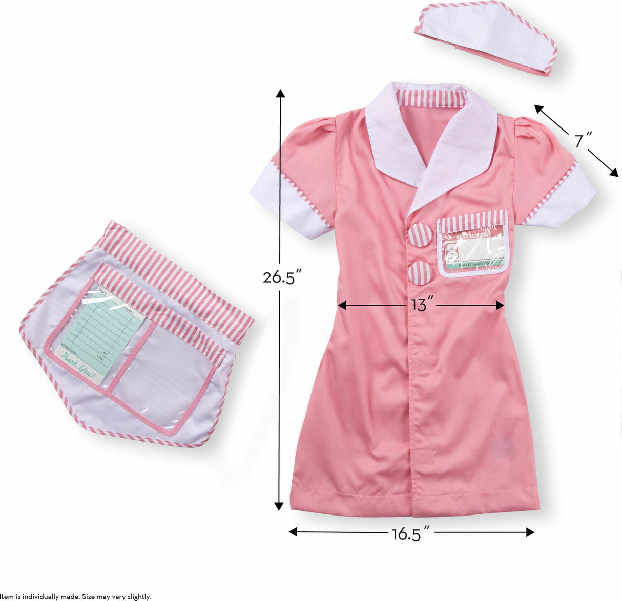 Waitress Role Play set